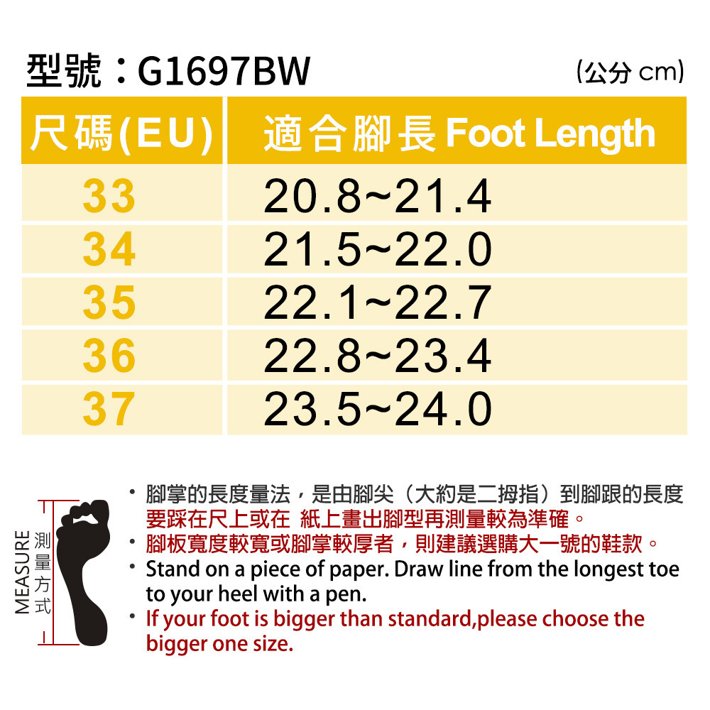 G1697BW-尺寸表